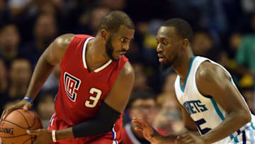 Houston Rockets Chris Paul. (Photo credit should read JOHANNES EISELE/AFP/Getty Images)