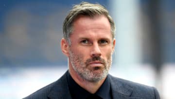 Pundit Jamie Carragher (Photo by Peter Powell/Pool via Getty Images)