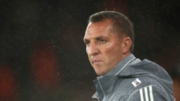 Leicester City's Brendan Rodgers (Photo by Bryn Lennon/Getty Images)