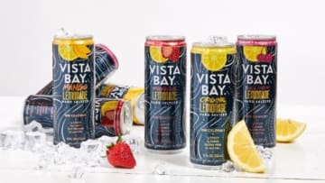 Aldi Vista Bay Hard Seltzer Lemonade, photo provided by Aldi
