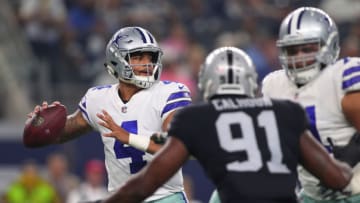 ARLINGTON, TX - AUGUST 26: Dak Prescott