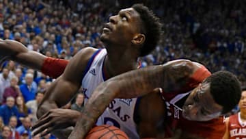 LAWRENCE, KS - FEBRUARY 19: Silvio De Sousa