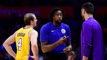 LOS ANGELES, CA - OCTOBER 13: DeAndre Jordan
