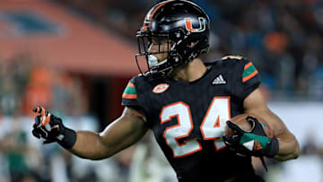 MIAMI GARDENS, FL - NOVEMBER 04: Travis Homer