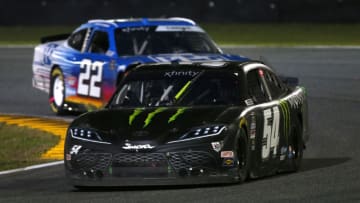 Ty Gibbs, Joe Gibbs Racing, NASCAR (Photo by Brian Lawdermilk/Getty Images)
