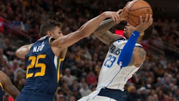 Raul Neto Trey Burke (Photo by Chris Gardner/Getty Images)