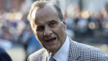 Jul 26, 2014; Cooperstown, NY, USA; Hall of Fame Inductee Joe Torre arrives at National Baseball Hall of Fame. Mandatory Credit: Gregory J. Fisher-USA TODAY Sports