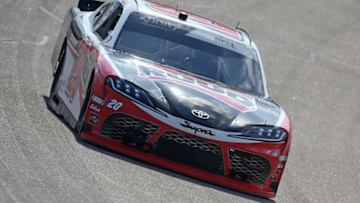 NEWTON, IOWA - JUNE 15: Christopher Bell, driver of the #20 Ruud Toyota, drives during the NASCAR Xfinity Series CircuitCity.com 250 at Iowa Speedway on June 15, 2019 in Newton, Iowa. (Photo by Matt Sullivan/Getty Images)