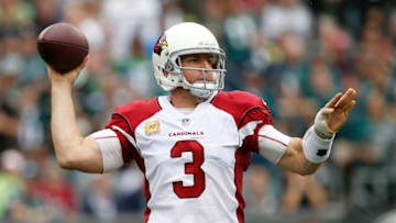 PHILADELPHIA, PA - OCTOBER 08: Quarterback Carson Palmer