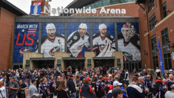 COLUMBUS, OH - OCTOBER 6: A general view of Nationwide Arena before a game between the Columbus Blue Jackets and the New York Islanders on October 6, 2017 in Columbus, Ohio. (Photo by Jamie Sabau/NHLI via Getty Images)