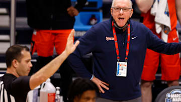 Syracuse basketball, Zion Cruz (Mandatory Credit: Albert Cesare/IndyStar via USA TODAY Sports)