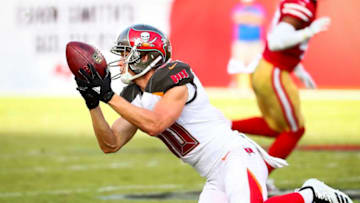 Adam Humphries #10 of the Tampa Bay Buccaneers (Photo by Will Vragovic/Getty Images)