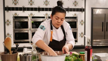 TOP CHEF -- "Meet You at the Drive-In" Episode 1805 -- Pictured: Jamie Tran -- (Photo by: David Moir/Bravo)