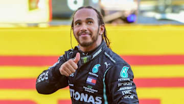 Lewis Hamilton, Mercedes, Formula 1 (Photo by JENNIFER LORENZINI/POOL/AFP via Getty Images)
