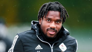 Josh Eppiah of OH Leuven and Leicester City (Photo by Plumb Images/Getty Images)
