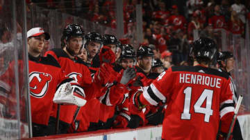 NEWARK, NJ - OCTOBER 27: Adam Henrique