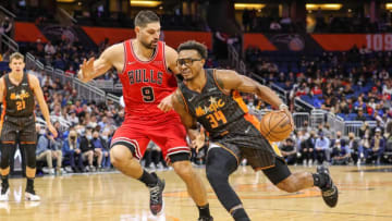 Wendell Carter Jr., Nikola Vucevic, Chicago Bulls Mandatory Credit: Mike Watters-USA TODAY Sports