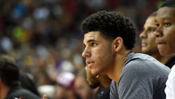 LAS VEGAS, NV - JULY 16: Lonzo Ball Photo by Ethan Miller/Getty Images)