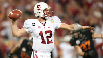 GLENDALE, AZ - JANUARY 02: Quarterback Andrew Luck