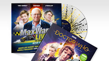 Released today, the latest Doctor Who audio story to be getting the vinyl treatment is Max Warp, starring Paul McGann and Sheridan Smith. (Image Courtesy Big Finish Productions)
