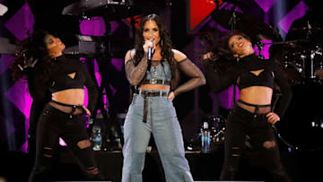 NEW YORK, NY - DECEMBER 08: Demi Lovato performs during the 2017 Z100 Jingle Ball at Madison Square Garden on December 8, 2017 in New York City. (Photo by Taylor Hill/FilmMagic)