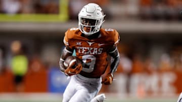 Xavier Worthy, Texas Football (Photo by Tim Warner/Getty Images)