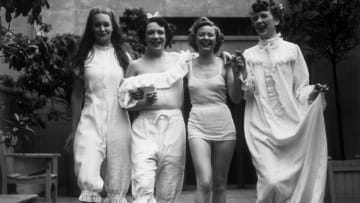 1930s underwear models. Getty