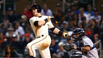 Nov 7, 2015; Phoenix, AZ, USA; San Francisco Giants infielder Christian Arroyo during the Arizona Fall League Fall Stars game at Salt River Fields. Mandatory Credit: Mark J. Rebilas-USA TODAY Sports