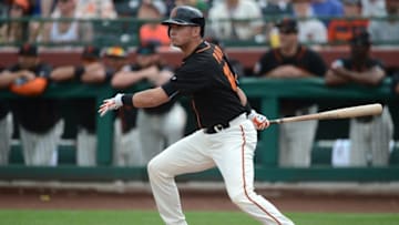 Second baseman Joe Panik could be the next player the San Francisco Giants try to sign long-term—just don't expect it to happen quite yet. Joe Camporeale-USA TODAY Sports