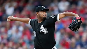 CLEVELAND, OH - SEPTEMBER 04: Ivan Nova #46 of the Chicago White Sox pitches against the Cleveland Indians during the first inning at Progressive Field on September 4, 2019 in Cleveland, Ohio. (Photo by Ron Schwane/Getty Images)