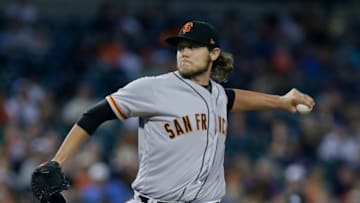 DETROIT, MI - JULY 5: Steven Okert #48 of the San Francisco Giants pitches against the Detroit Tigers during the seventh inning at Comerica Park on July 5, 2017 in Detroit, Michigan. The Giants defeated the Tigers 5-4. (Photo by Duane Burleson/Getty Images)