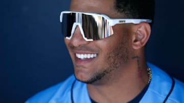 PEORIA, ARIZONA - MARCH 05: Jose Siri #36 of the Seattle Mariners prior to a Cactus League spring training baseball game against the San Diego Padres at Peoria Stadium on March 05, 2020 in Peoria, Arizona. (Photo by Ralph Freso/Getty Images)