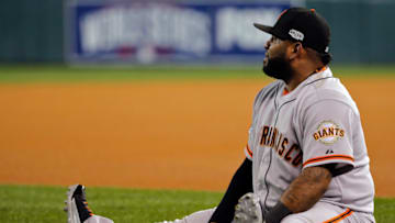 KANSAS CITY, MO - OCTOBER 28: Pablo Sandoval