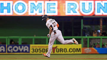 MIAMI, FL - JULY 18: Giancarlo Stanton