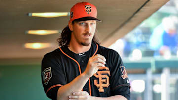 Giants pitcher Jeff Samardzija. (Photo by Jennifer Stewart/Getty Images)