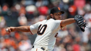 SAN FRANCISCO, CA - AUGUST 20: Madison Bumgarner