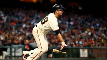 SAN FRANCISCO, CA - AUGUST 22: Buster Posey