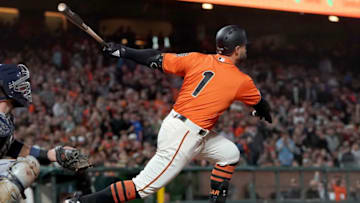 Former Giants outfielder Kevin Pillar. (Photo by Thearon W. Henderson/Getty Images)