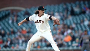 SF Giants pitcher Jeff Samardzija. (Photo by Ezra Shaw/Getty Images)