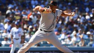 Giants reliever Wandy Peralta. (Photo by Jayne Kamin-Oncea/Getty Images)