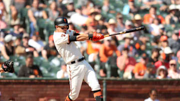 Giants infielder Mauricio Dubon. (Photo by Ezra Shaw/Getty Images)