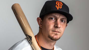 SF Giants outfielder Alex Dickerson. (Photo by Rob Tringali/Getty Images)