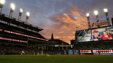 Progressive Field home of the Cleveland Indians (Photo by Ron Schwane/Getty Images)