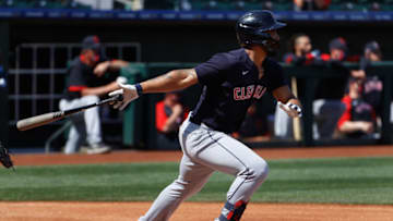 Bobby Bradley #44 of the Cleveland Indians (Photo by Christian Petersen/Getty Images)