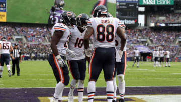 BALTIMORE, MD - OCTOBER 15: Tight End Dion Sims