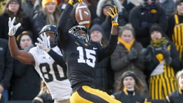 IOWA CITY, IOWA- NOVEMBER 18: Defensive back Josh Jackson
