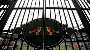 BALTIMORE, MARYLAND - APRIL 04: A general view from the outfield before the start of the Baltimore Orioles and New York Yankees game at Oriole Park at Camden Yards on April 04, 2019 in Baltimore, Maryland. (Photo by Rob Carr/Getty Images)