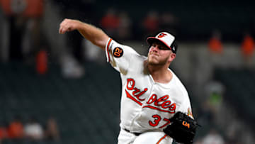 BALTIMORE, MD - MAY 28: Dylan Bundy #37 of the Baltimore Orioles pitches against the Detroit Tigers during the seventh inning at Oriole Park at Camden Yards on May 28, 2019 in Baltimore, Maryland. (Photo by Will Newton/Getty Images)