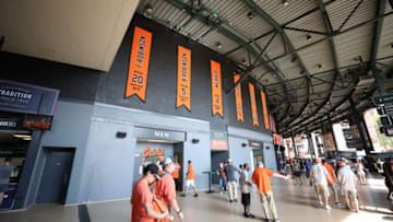 BALTIMORE, MARYLAND - SEPTEMBER 22: A general view of the concourse during the Baltimore Orioles and Seattle Mariners game at Oriole Park at Camden Yards on September 22, 2019 in Baltimore, Maryland. (Photo by Rob Carr/Getty Images)