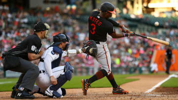 Jorge Mateo #3 of the Baltimore Orioles. (Photo by Mike Mulholland/Getty Images)